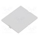 Front panel light grey 1597