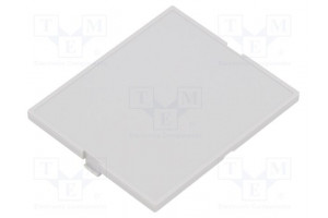 Front panel light grey 1597