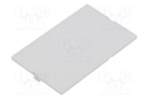 Front panel light grey 1597