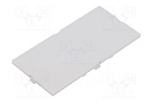 Front panel light grey 1597