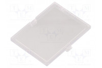 Front panel transparent 1597