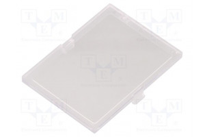 Front panel transparent 1597