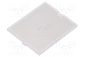 Front panel transparent 1597