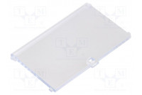 Front panel transparent 1597