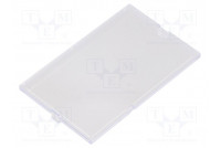 Front panel transparent 1597