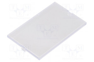 Front panel transparent 1597