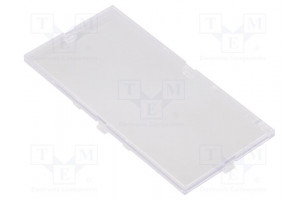 Front panel transparent 1597