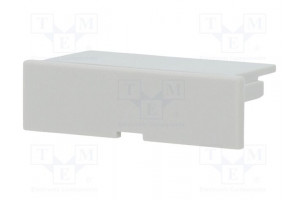 Stopper for enclosures grey