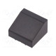 Stopper for enclosures UL94HB ABS black 22.5mm