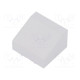 Stopper for enclosures UL94HB ABS grey 22.5mm