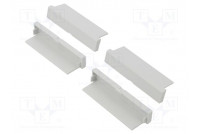 Terminals cover light grey UL94V-0 ABS 4pcs.