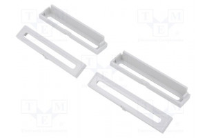 Terminals cover light grey UL94V-0 ABS 4pcs.