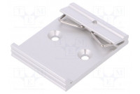 DIN rail mounting bracket aluminium 40mm Rail: TS35