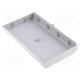 Enclosure: enclosure base X: 70mm Y: 123mm Z: 14.5mm ABS grey