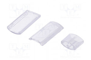 Enclosure: for USB X: 18mm Y: 33mm Z: 8.5mm polycarbonate