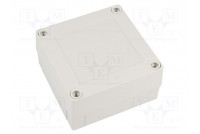 Enclosure: multipurpose X: 100mm Y: 100mm Z: 50mm MNX grey IK08