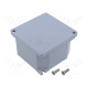 Enclosure: multipurpose X: 100mm Y: 100mm Z: 58mm ALUBOX grey