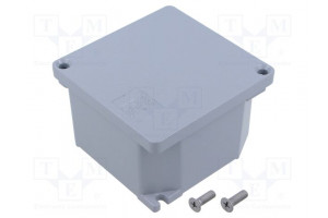 Enclosure: multipurpose X: 100mm Y: 100mm Z: 58mm ALUBOX grey