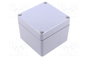 Enclosure: multipurpose X: 100mm Y: 100mm Z: 81mm AL aluminium