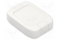 Enclosure: multipurpose X: 100mm Y: 150mm Z: 33mm ZM ABS white