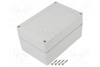 Enclosure: multipurpose X: 100mm Y: 150mm Z: 75mm ZP light grey