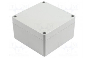 Enclosure: multipurpose X: 105mm Y: 105mm Z: 60mm 1554 grey IP68