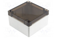 Enclosure: multipurpose X: 105mm Y: 105mm Z: 60mm 1554 grey IP68