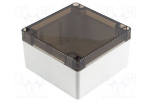 Enclosure: multipurpose X: 105mm Y: 105mm Z: 60mm 1554 grey IP68