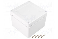 Enclosure: multipurpose X: 105mm Y: 105mm Z: 60mm ZP ASA white