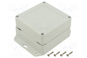 Enclosure: multipurpose X: 105mm Y: 105mm Z: 60mm ZP light grey