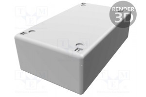 Enclosure: multipurpose X: 110mm Y: 188mm Z: 60mm MB polystyrene