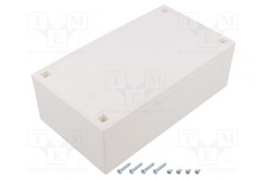 Enclosure: multipurpose X: 112mm Y: 200mm Z: 71mm ABS white