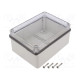 Enclosure: multipurpose X: 118mm Y: 158mm Z: 76mm SCABOX grey