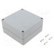 Enclosure: multipurpose X: 120mm Y: 120mm Z: 60mm ABS light grey