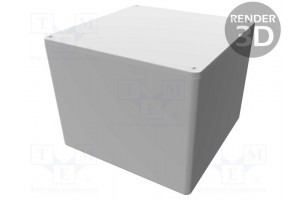 Enclosure: multipurpose X: 120mm Y: 120mm Z: 90mm 1590 aluminium