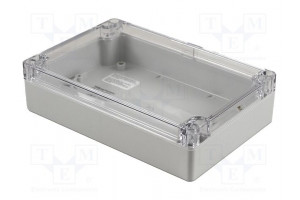 Enclosure: multipurpose X: 120mm Y: 180mm Z: 45mm 1554 grey IP68