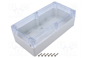 Enclosure: multipurpose X: 120mm Y: 240mm Z: 75mm ZP ABS