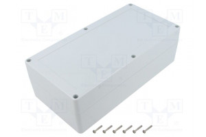 Enclosure: multipurpose X: 120mm Y: 240mm Z: 75mm ZP light grey