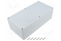 Enclosure: multipurpose X: 120mm Y: 240mm Z: 75mm ZP light grey