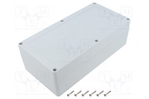 Enclosure: multipurpose X: 120mm Y: 240mm Z: 75mm ZP light grey