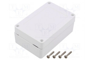 Enclosure: multipurpose X: 120mm Y: 80mm Z: 60mm ZP ASA white