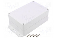 Enclosure: multipurpose X: 120mm Y: 80mm Z: 60mm ZP ASA white