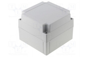 Enclosure: multipurpose X: 130mm Y: 130mm Z: 100mm MNX ABS grey