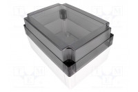 Enclosure: multipurpose X: 130mm Y: 180mm Z: 100mm MNX grey IK08