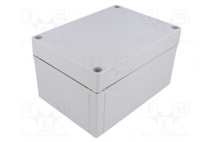 Enclosure: multipurpose X: 130mm Y: 180mm Z: 100mm MNX grey IK08