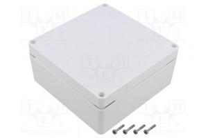 Enclosure: multipurpose X: 135mm Y: 135mm Z: 60mm ZP ASA white