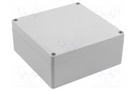 Enclosure: multipurpose X: 140mm Y: 140mm Z: 60mm 1554 grey IP68