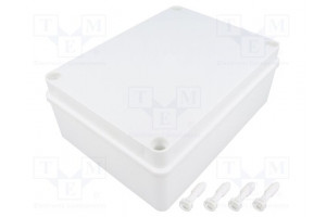 Enclosure: multipurpose X: 140mm Y: 190mm Z: 70mm white IP65