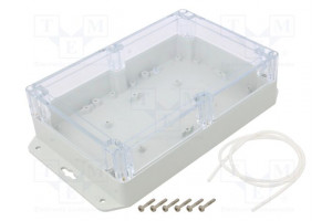 Enclosure: multipurpose X: 140mm Y: 210mm Z: 60mm ZP light grey