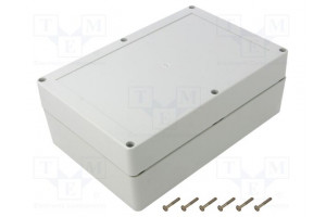 Enclosure: multipurpose X: 140mm Y: 210mm Z: 75mm ZP light grey